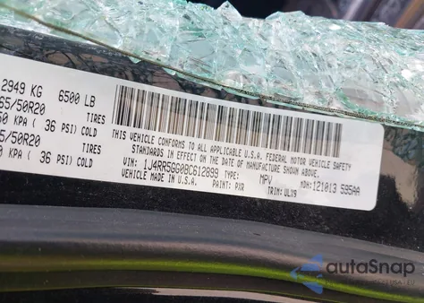 2011 Jeep Grand Cherokee Limited z USA, uszkodzony, nr VIN 1J4RR5GG0BC612899